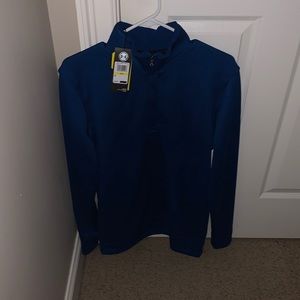 Blue under armor fleece jacket.